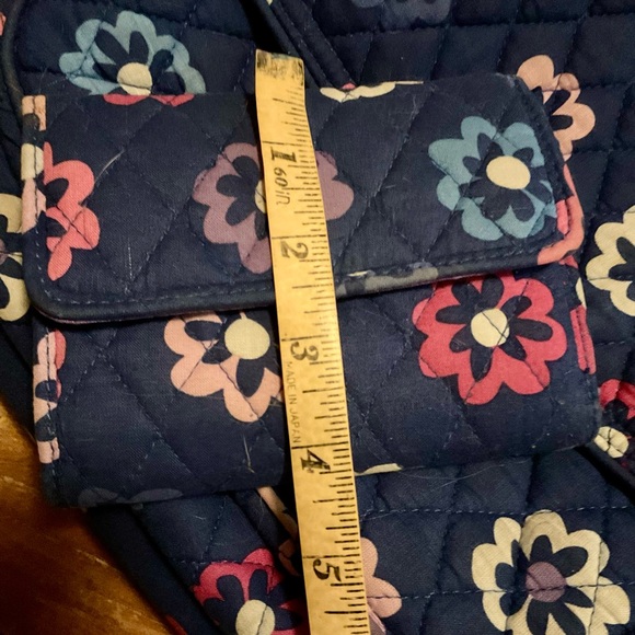 Vera Bradley violet crossbody purse and matching wallet. EUC - Picture 13 of 15